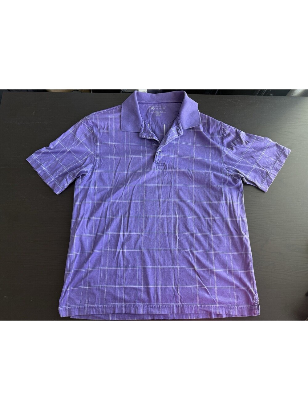 Jos A Bank Polo Shirt Mens Size XL Purple Leadbetter Golf 100% Cotton